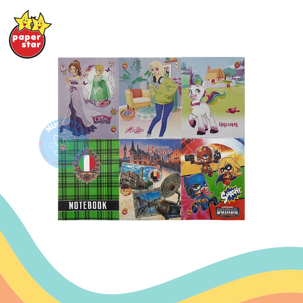 

BUKU TULIS PAPERSTAR 38 (3 PCS)