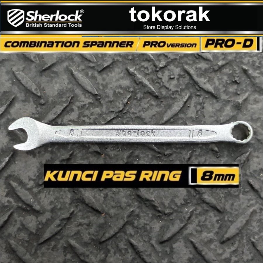 KUNCI RING PAS 8 MM PRO - D SHERLOCK - KUNCI PAS RING