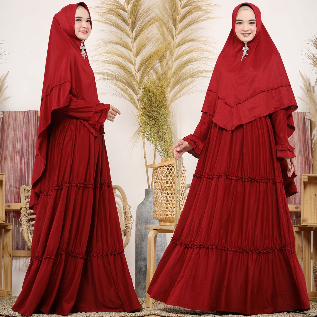 GAMIS DIAH SYARI / BAJU GAMIS / GAMIS POLOS / GAMIS SYARI / PROMO / TERMURAH/ TERBARU / TERLARIS