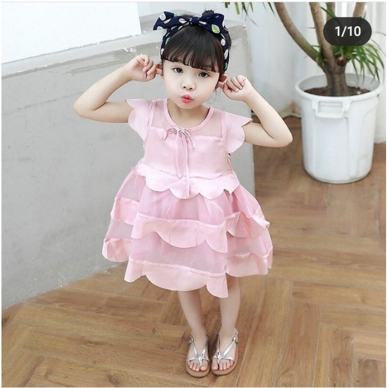 New, Dress Three Remple Baju Anak Impor Murah Dan Berkualitas