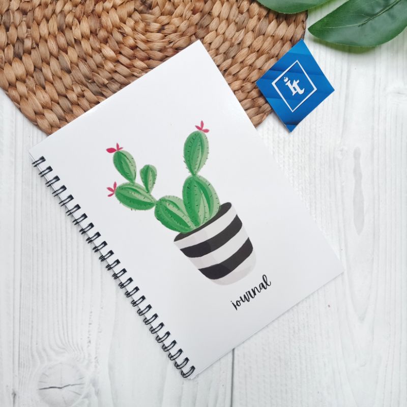 

NOTEBOOK A5 TANAMAN AESTHETIC, CUSTOM BOOK A5