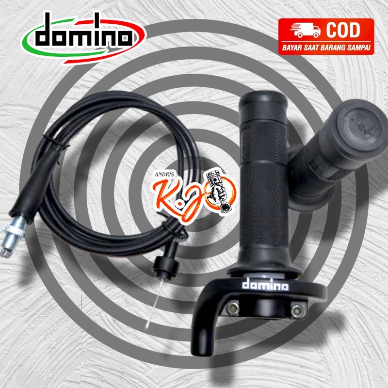 GAS SPONTAN DOMINO KABEL 190 CM BEAT SCOOPY MIO J MIO MIO M3 VARIO KLX SATRIA FU