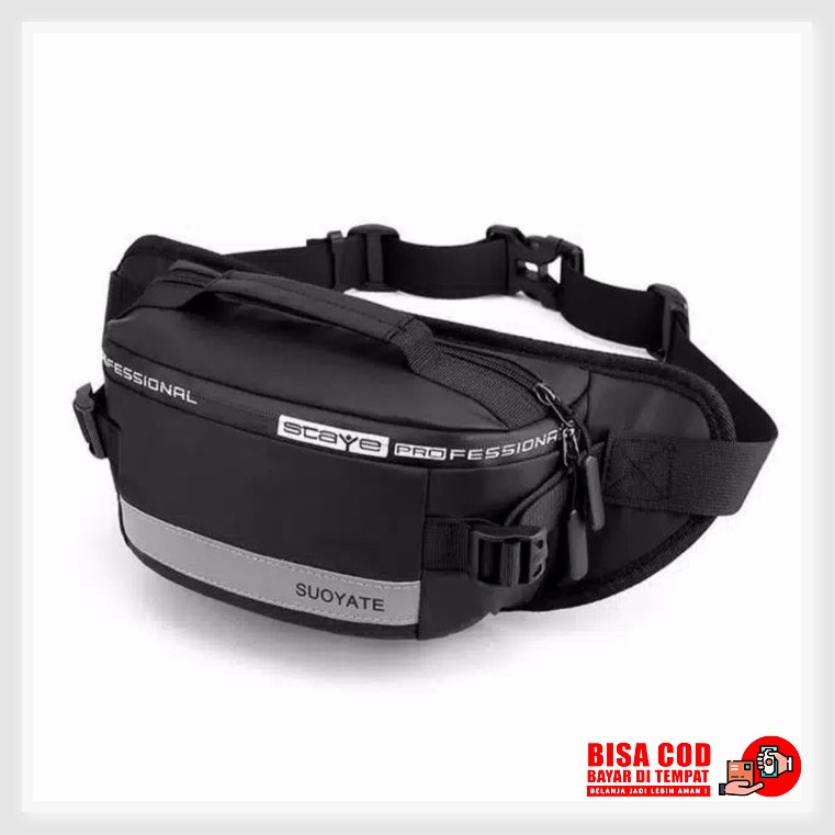 Tas Selempng Lv / Tas Selempang Asli Pria/Wanita LJ908 Ds99 Waistbag Suoyate Haoshuai Termurah - H