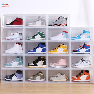 Shoe Box Display Collection Storage Box Transparent Shoe Sneakers Storage Drawer Style Acrylic Shoe Shopee Indonesia