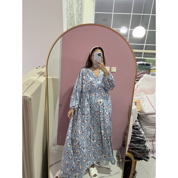 NABO - Sayonara Cotton Pop Long Dress