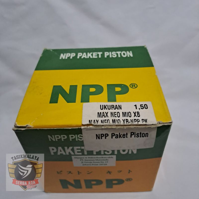 PISTON KIT SEHER KIT MAX NEO MIO XB OS STD 50 100 150 200 NPP 100% ORIGINAL