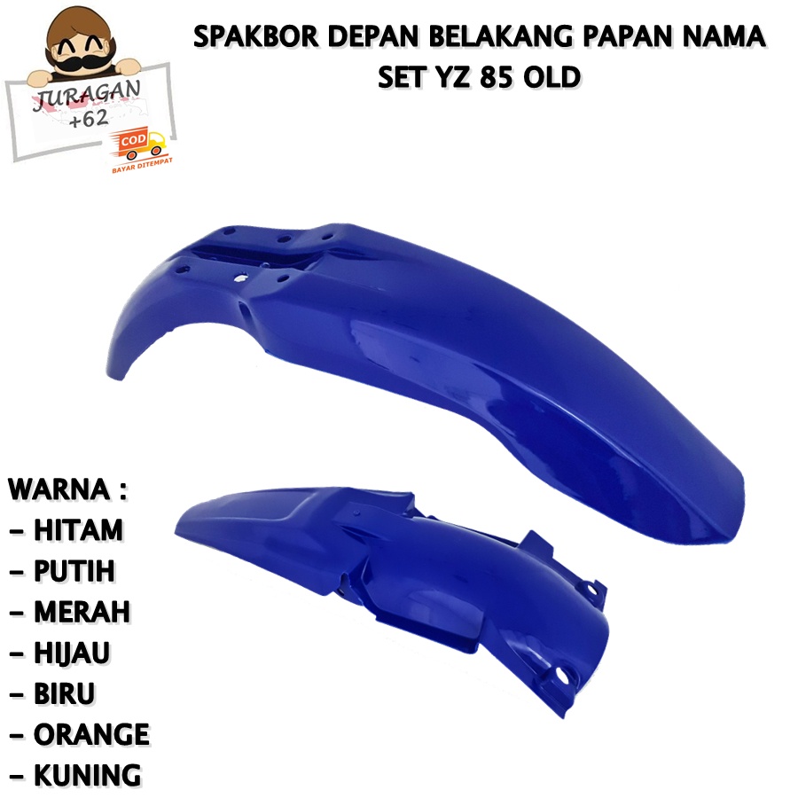 SPAKBOR SET DEPAN BELAKANG YZ 85 OLD MOTOR CROSS TRAIL YAMAHA YZ85 OLD