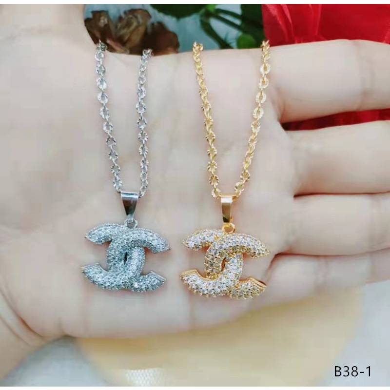 Kalung Xuping CC Permata Lapis Emas Perhiasan B38