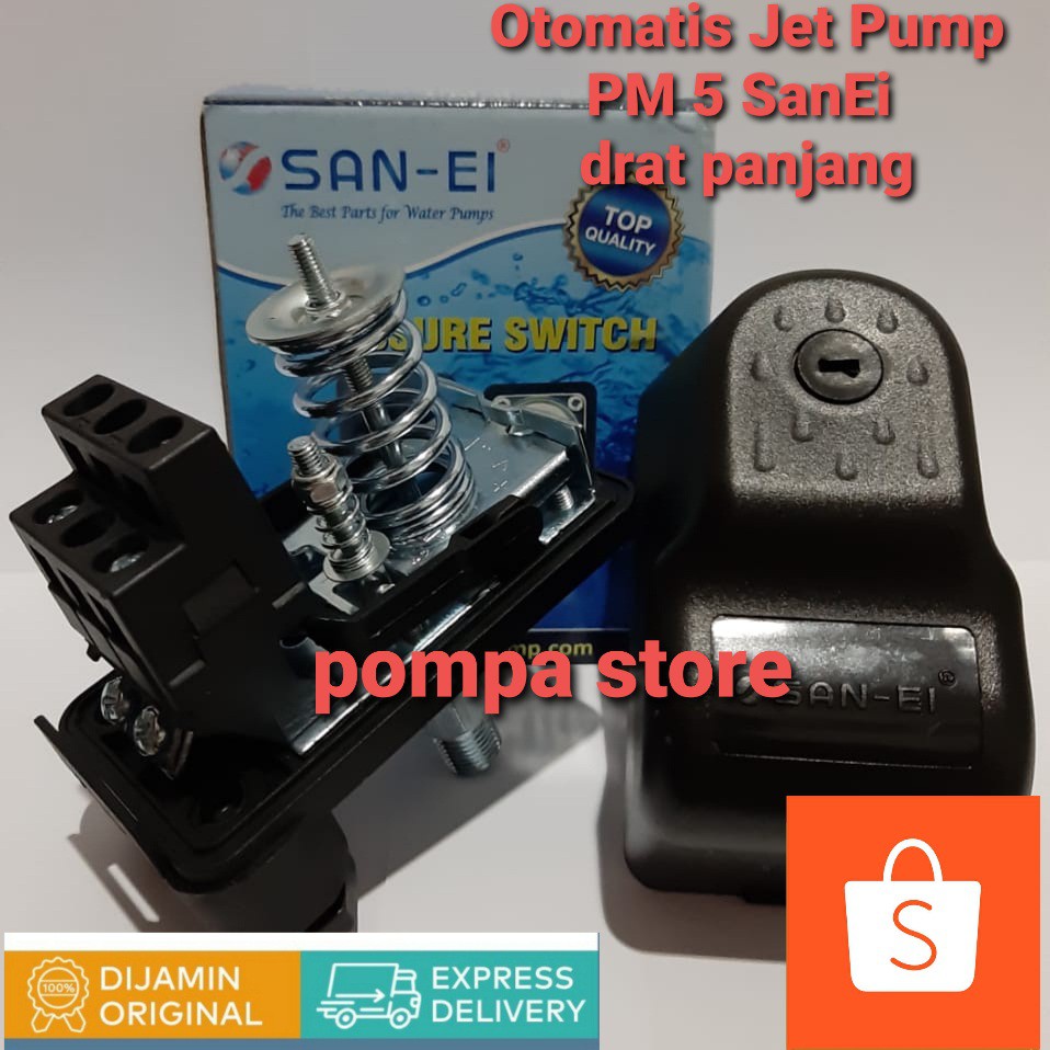 Otomatis JET PUMP PM-5 ( Pressure Switch ) Part Pompa Air  MEREK SANEI