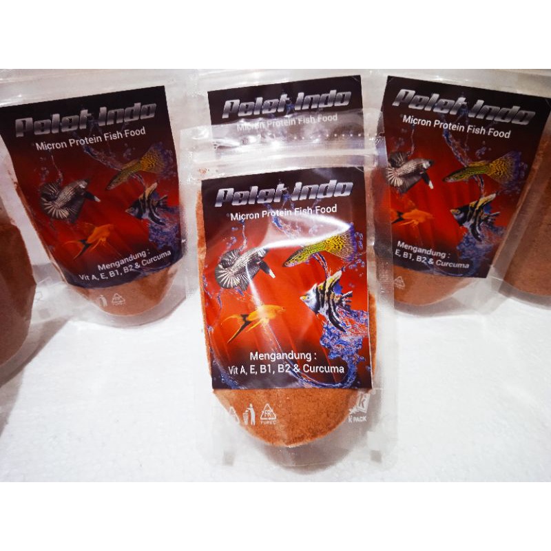 PELETINDO Micron Fish Food POCH 50gr