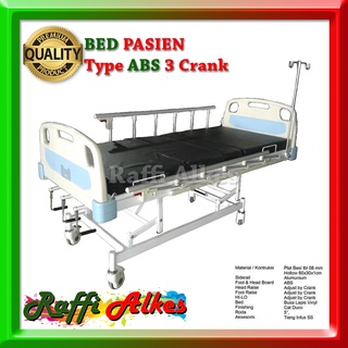 Jual BED PASIEN ABS 3 ENGKOL ABS MANUAL | BED PASIEN 3 CRANK ABS ...