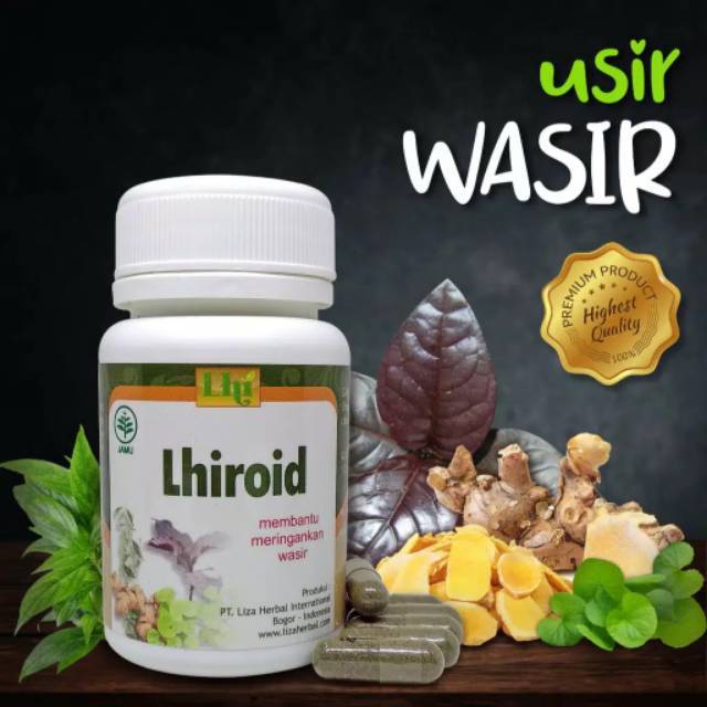 Obat Herbal Bpom Wasir Ambeien Ambeyen Lhiroid Dr Liza Shopee Indonesia