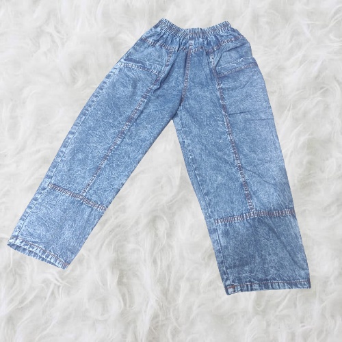 ANKLE LENGTH PANTS HIGHWEIST WOMEN JEAN PANTS - CELANA PANJANG WANITA JEANS