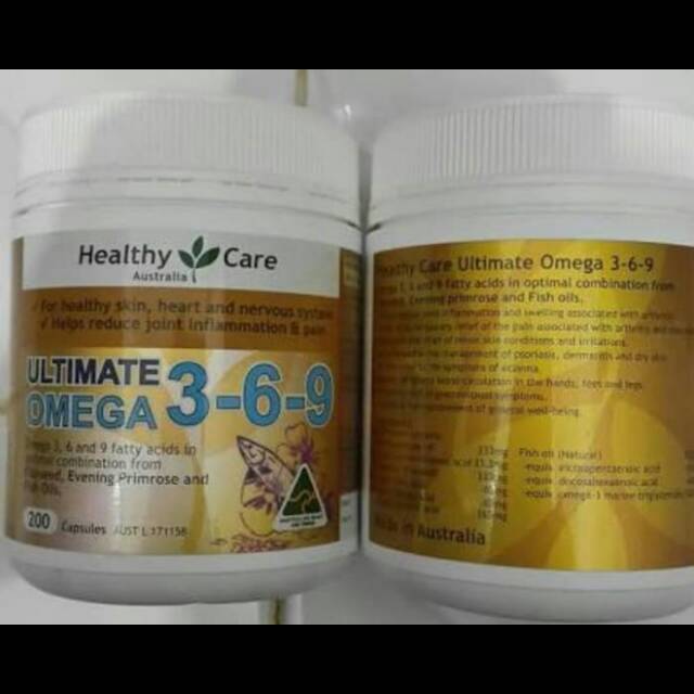 Ultimate omega 3-6-9 healthy care australia