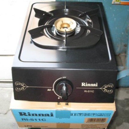 KOMPOR GAS RINNAI TEFLON 511-C 1 TUNGKU