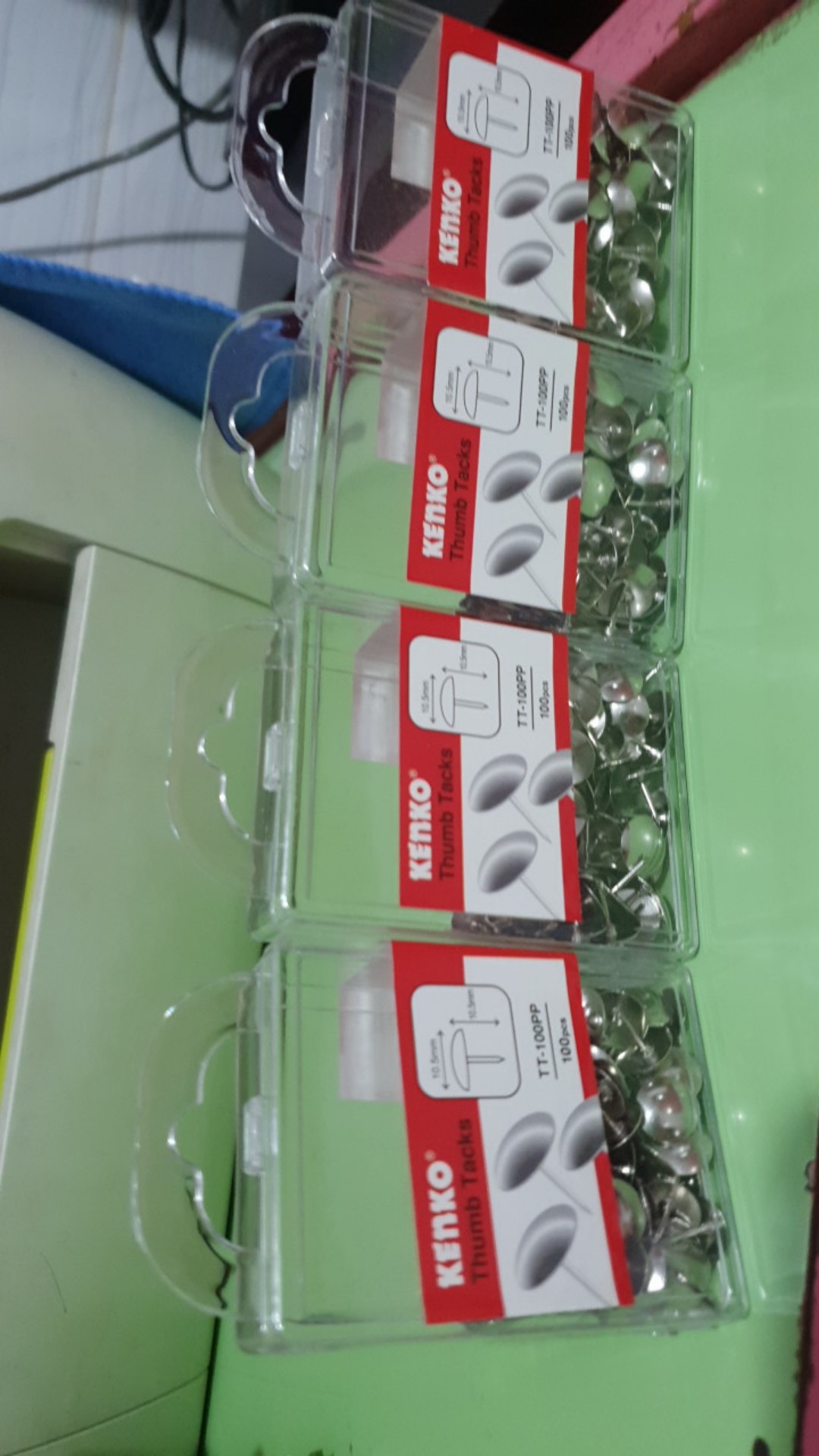 [per Pack] Kenko Paku Payung Kecil / Thumb Tacks Tt-100pp
