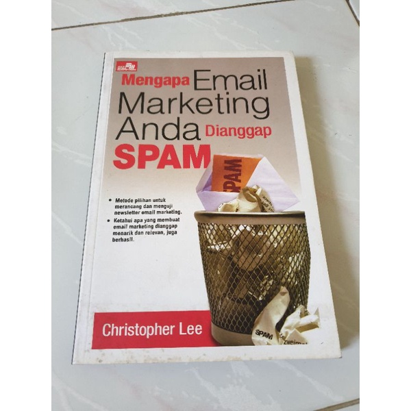 buku bekas mengapa email marketing anda dianggap spam christoper lee