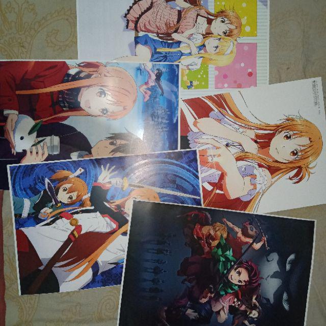 Poster Dinding Anime  Demon Slayer  Kimetsu No Yaiba  A3,a2,a1 Jumbo An055pp04