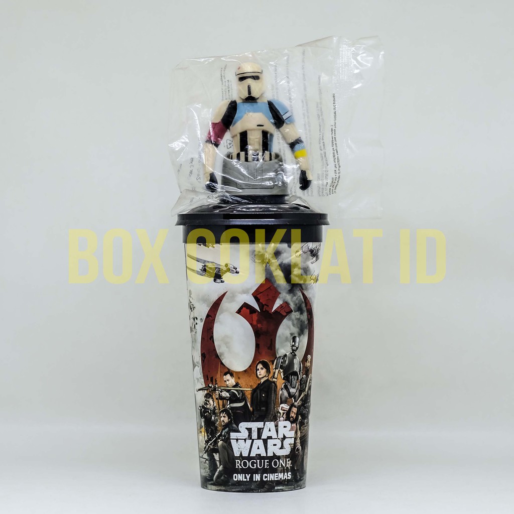 TUMBLER TOPPER CUPS STAR WARS ROGUE ONE SHORETROOPER XXI MERCH