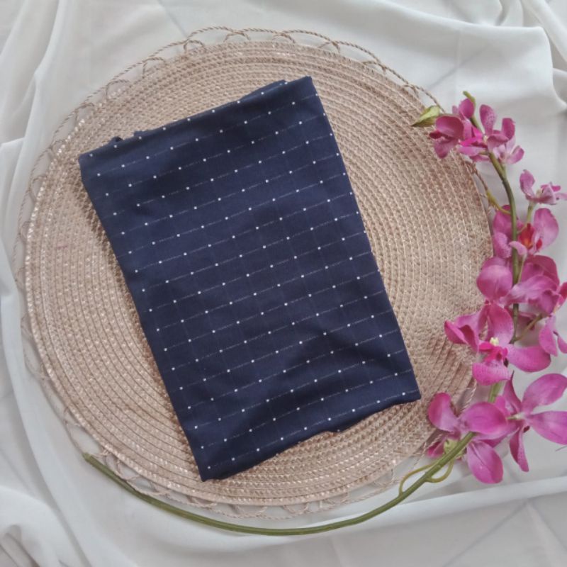JILBAB INSTAN JERSEY NAYYARA NAUREEN-Navy