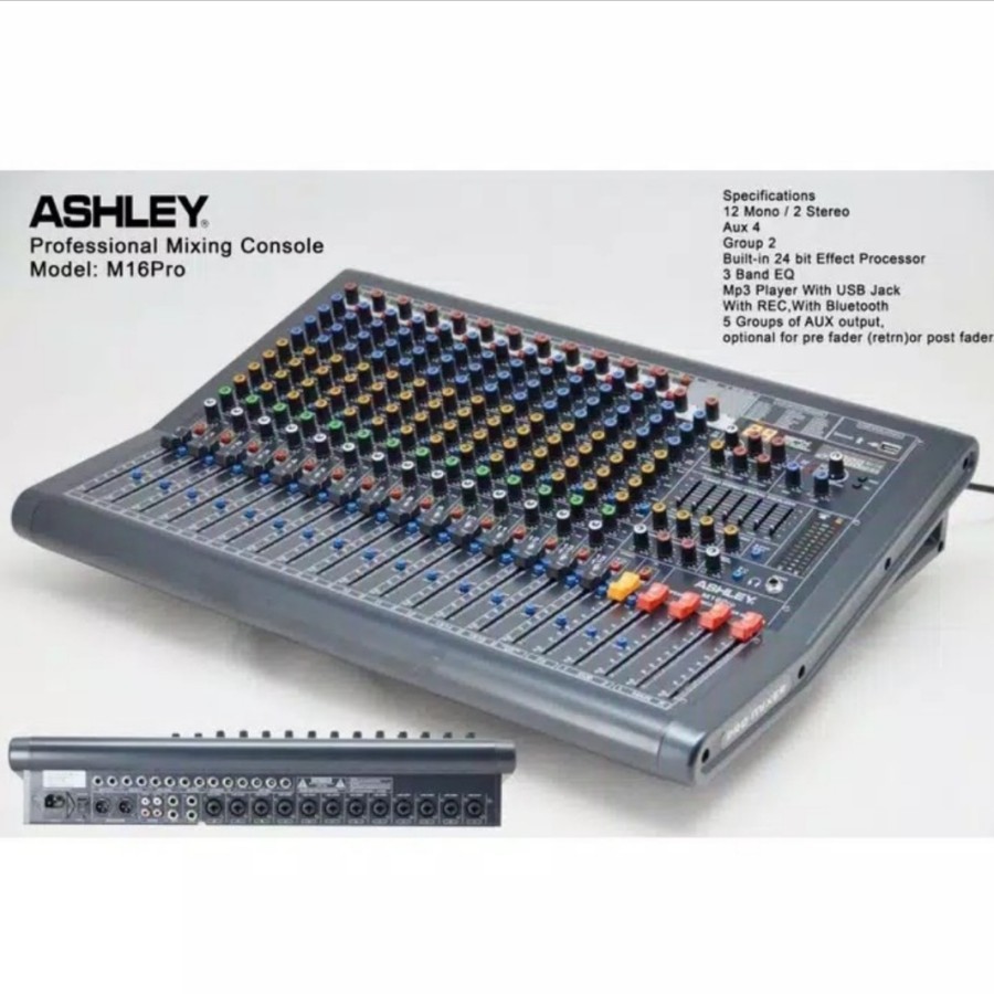 mixer audio ashley M16 pro original multi effeck dual engine