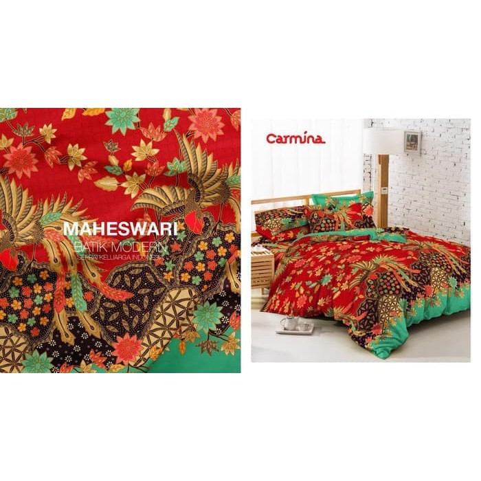 READY SPREI BATIK CARMINA - MAHESWARI UKURAN 160X200