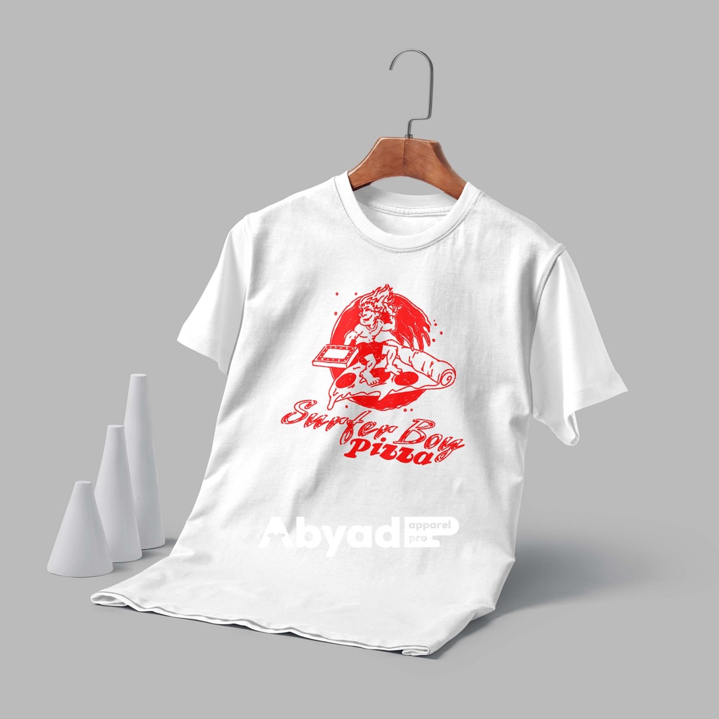 Kaos Surfer Boy Pizza -  Hellfire Club Stranger Things 4 - Howkisn