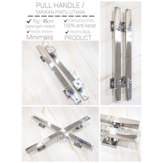 HANDLE PINTU  PANJANG  45 CM HAMPIR SETENGAH METER KUALITAS 