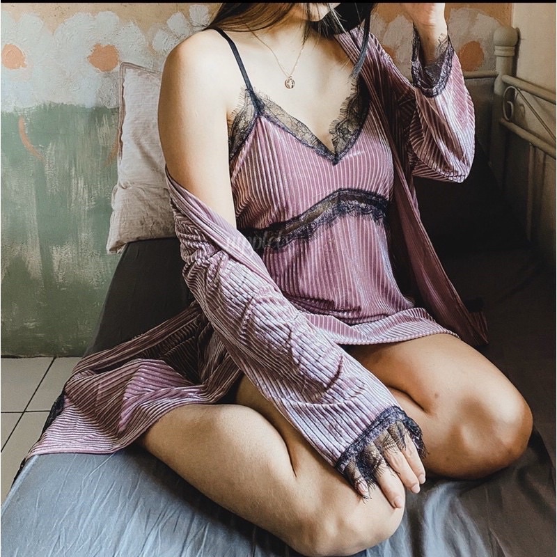 Lingerie/Piyama Velvet by Nipplets