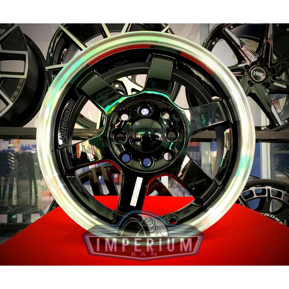 Velg Te37 Ring 14 Pelek Mirage March Mobilio Karimun Pelak murah pekanbaru