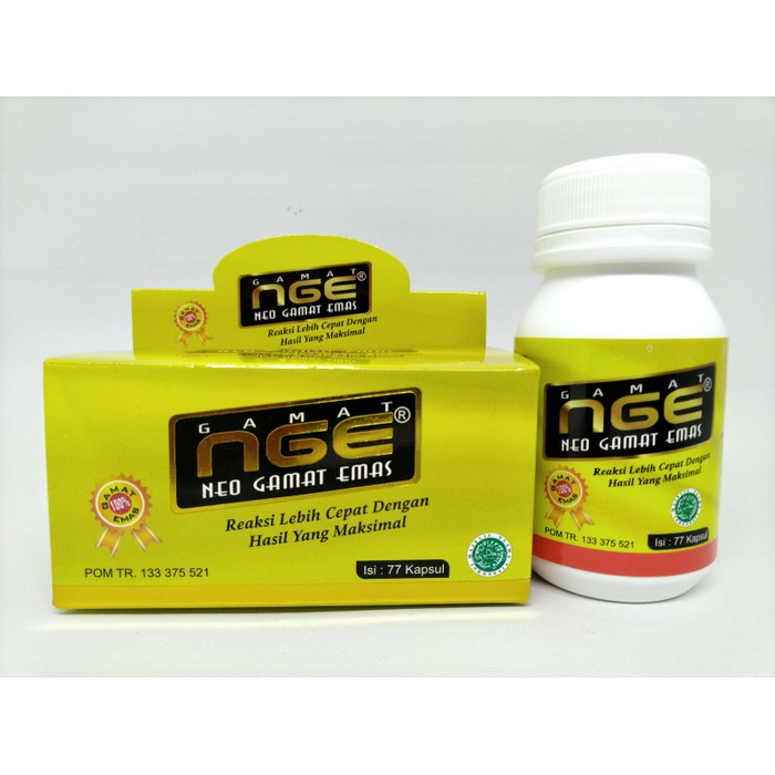 Kapsul NGE - Kapsul Gamat NGE Kapsul Neo Gamat Emas Kapsul Gamat 50pcs