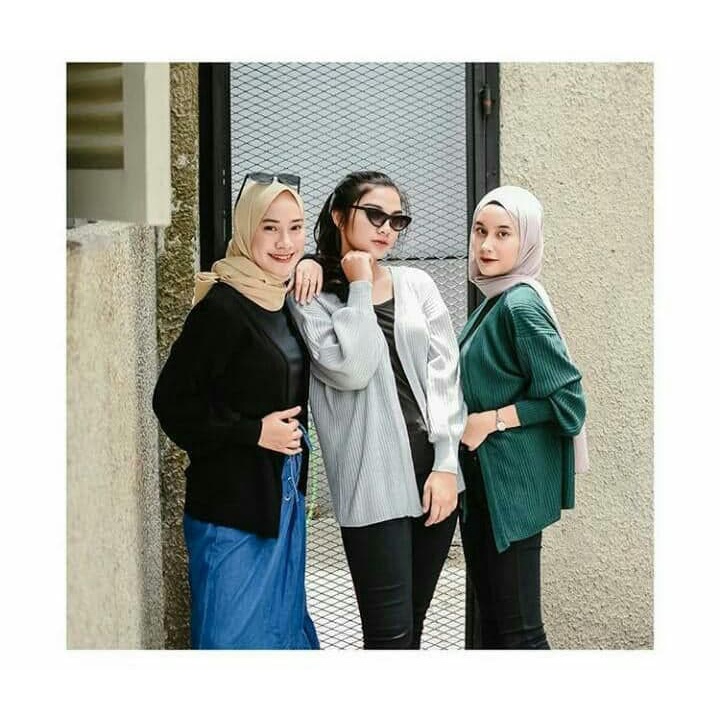 CARDY OUTER / Cardigan Oversize / Cardigan Wanita / Cardygan Rajut