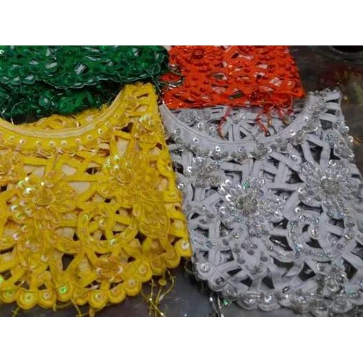 ♣ Teratai Dada // Hiasan Dada Bordir // Manik-Manik Dada Betawi // Teratai Betawi ☺