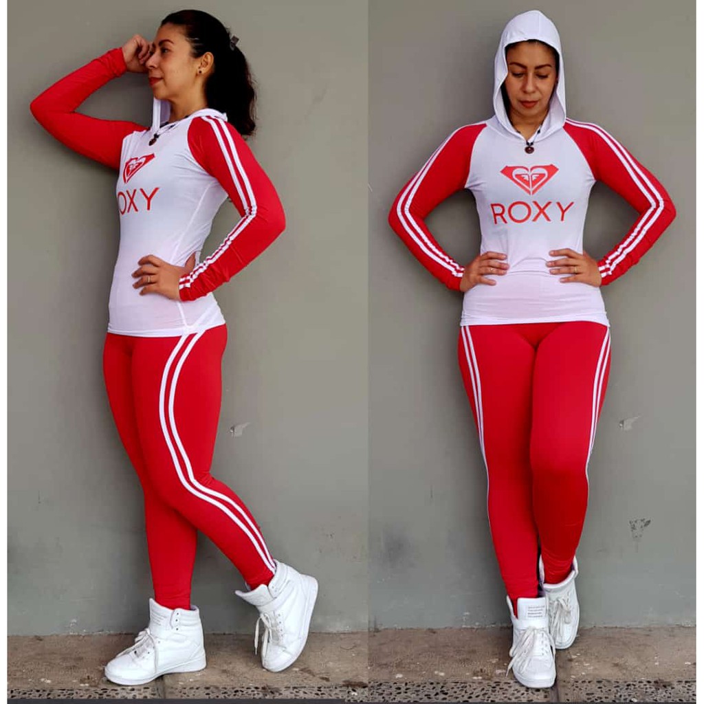 Setelan Senam Roxy / Baju Senam Roxy Panjang