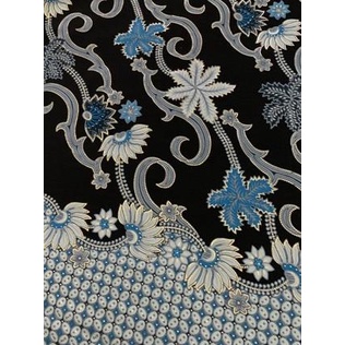 ♧ 2021 (B175) Kain Batik Premium Foil Gold Mewah Elegant Pria Wanita (lb120) Harga per meter ✺