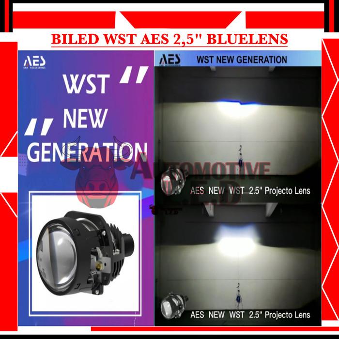 LAMPU PROJECTOR BILED WST AES 2,5 INCHI BLUELES | BILED AES 35 WATT