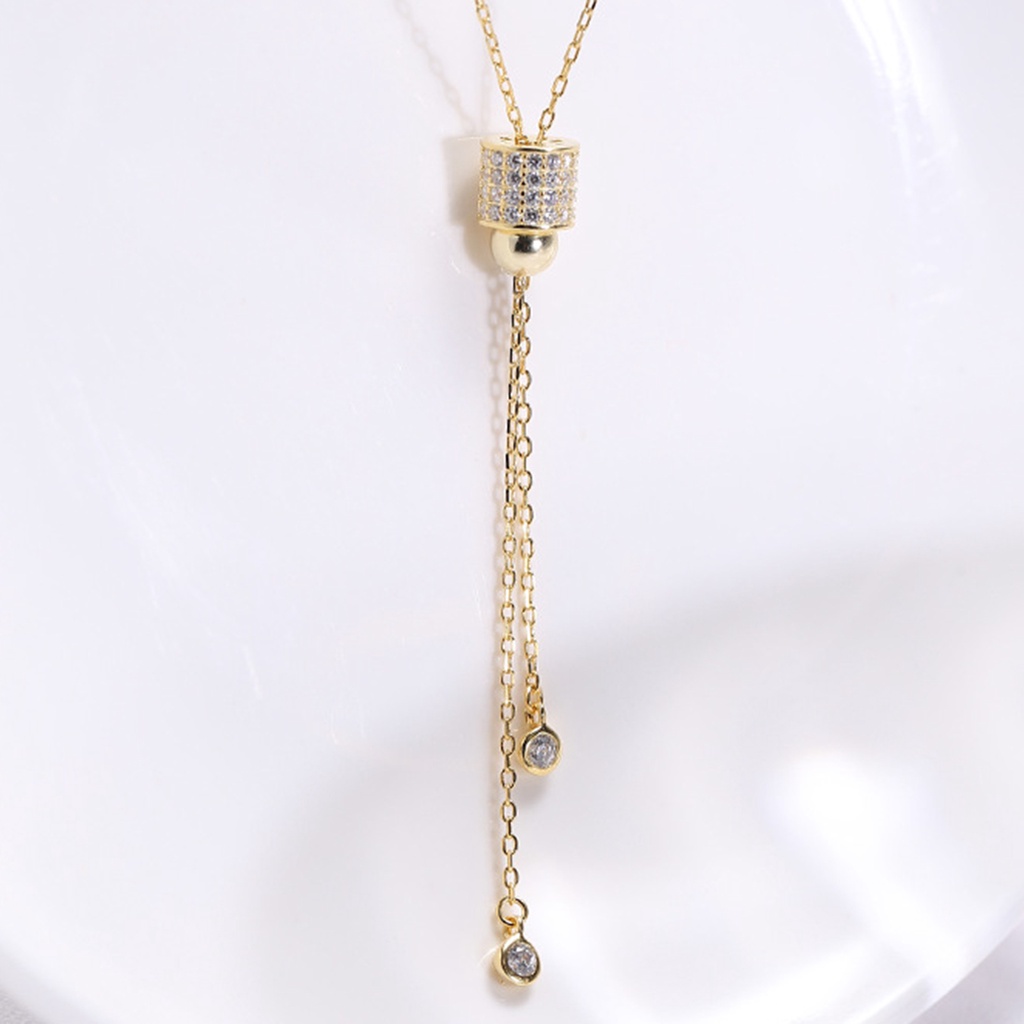 Hu Hu Hu Hu Hu Alat Bantu Pasang Kacamata♡ Kalung Rantai Lapis Silver Adjustable Dengan Liontin Electroplated Untuk Wanita