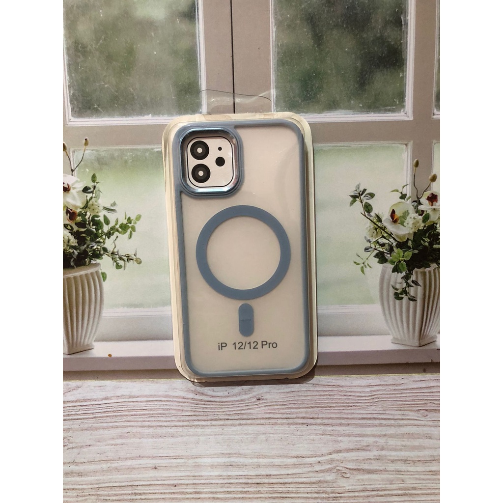 CASE IPHONE 12 / 12 PRO CASE ORIGINAL MAGSAFE PLUS RING METAL IPHONE 12/12 PRO