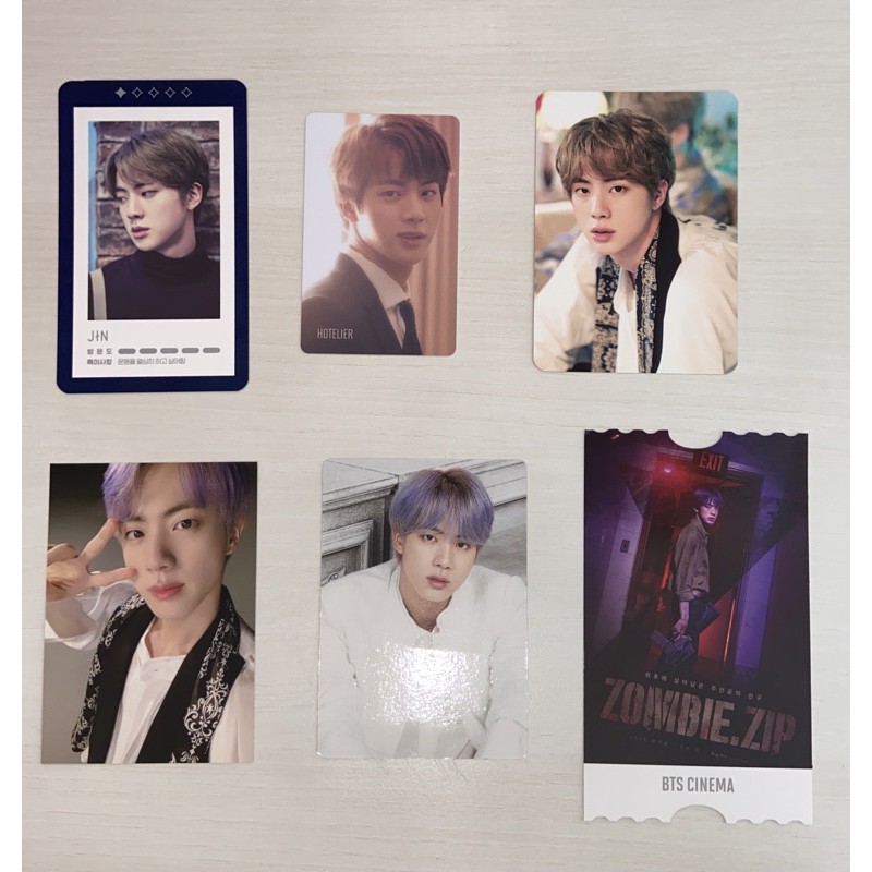 BTS JIN PHOTOCARD OFFICIAL