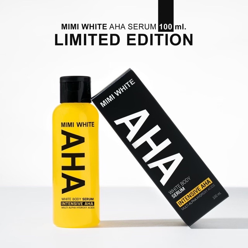 MIMI WHITE AHA SERUM 100ML BIG SIZE