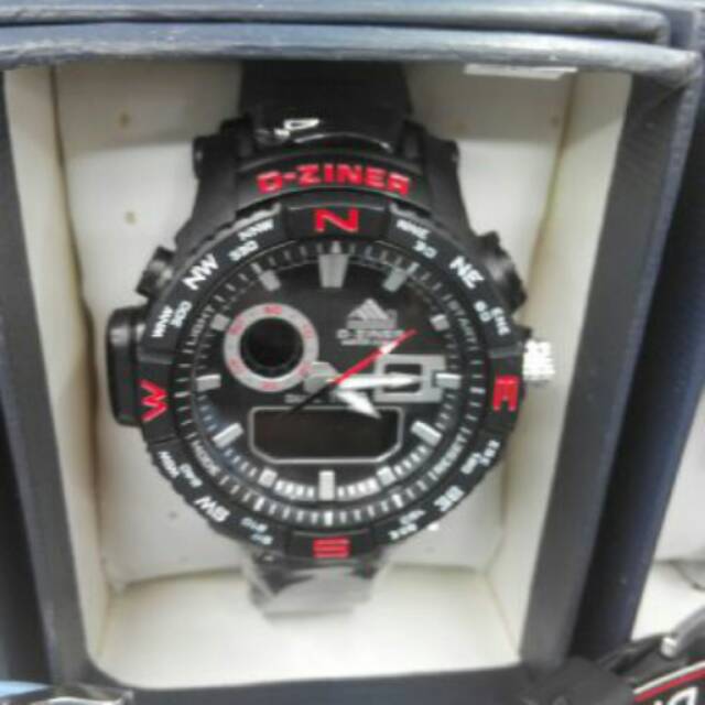 JAM TANGAN PRIA D ZINER RANTAI ORIGINAL