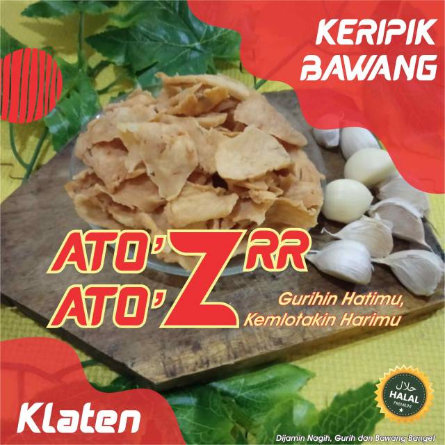 

R'R Snack Keripik Bawang Ato'z - Ato'z