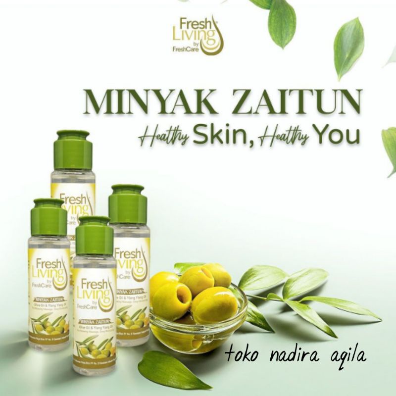 Fresh Living by Freshcare(Zaitun Lation) / body lotion / perawatan tubuh / skin care