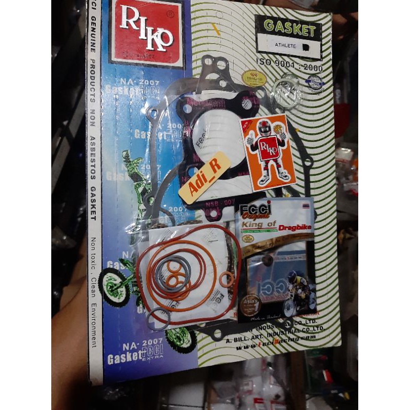 (ADHITSHOP86) PAKING FUL SET KAWASAKI ATHLETE BLITZ 125 PAKING TOP SET ATHELE BLITZ  PAKING KOPLING 