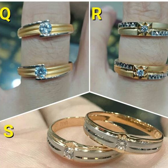  Cincin  emas  asli kadar 70 22 surabaya gold whitegold 