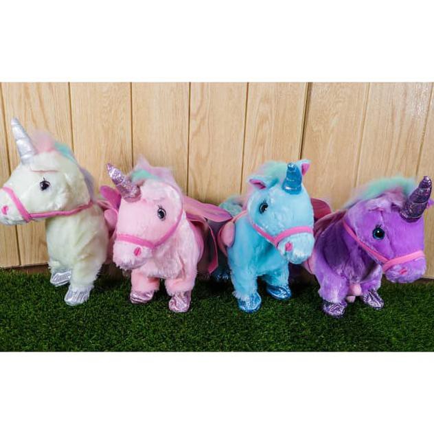  Boneka  Unicorn Bisa  Jalan  boneka  baru