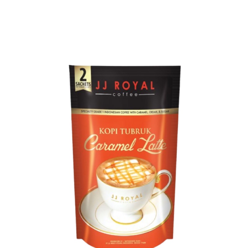 

JJ Royal Coffee Kopi Tubruk Caramel Latte Inner Bag 2 x 30 gr