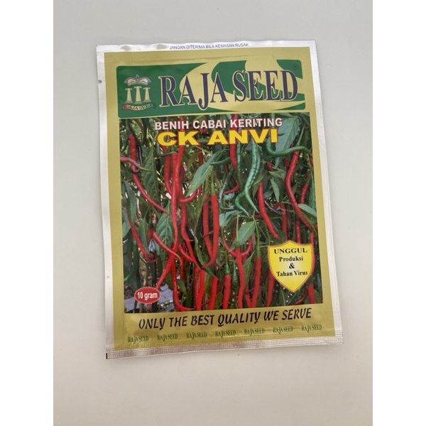 Cabe keriting CK Anvi 10 Gram Raja seed benih cabai