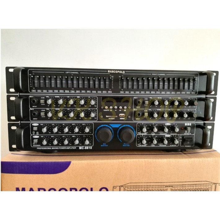 AMPLIFIER POWER MIXER MARCOPOLO MC 8810