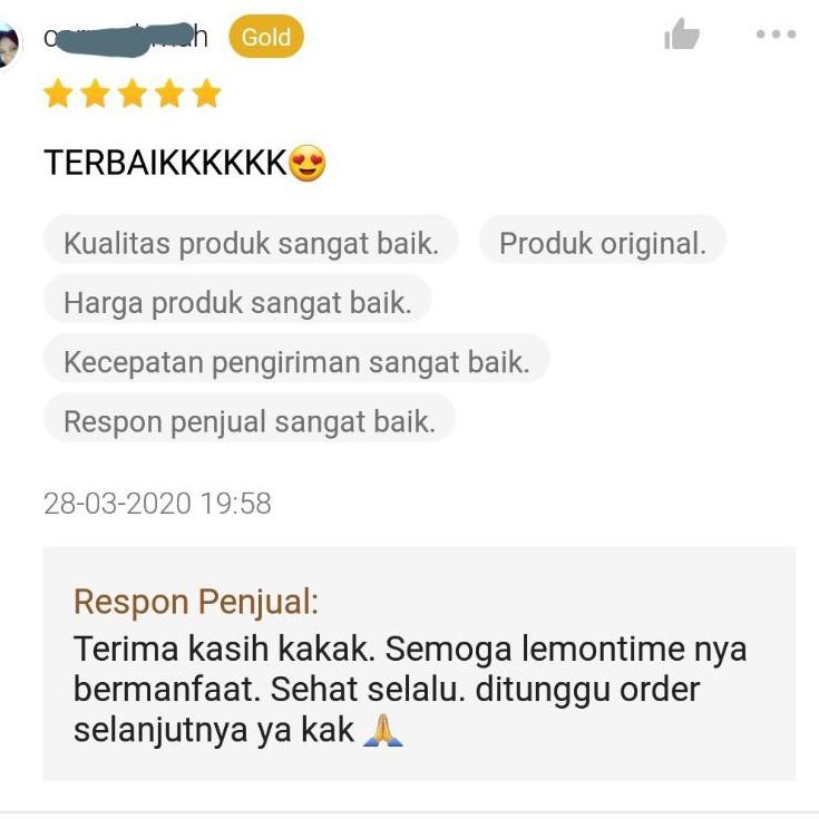 

Best Produk SNS7I Sari Lemon LEMONTIME 250ml Jus Lemon Diet Detox Minuman Lemon Juice Asli Fresh 46